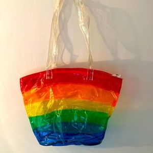 Rainbow pool bag 🌈